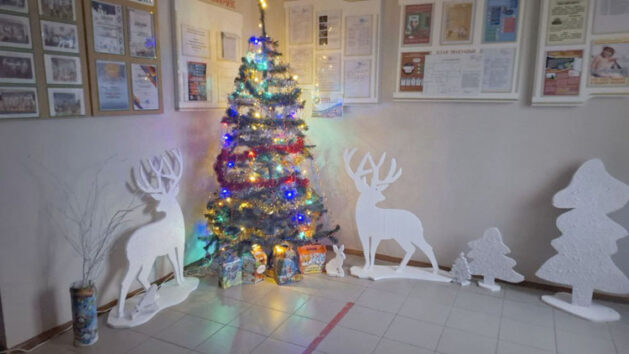 Усё гатова да сустрэчы Новага года!