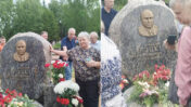 На Паўночных могілках у Менску адкрылі помнік акадэміку Радзіму Гарэцкаму