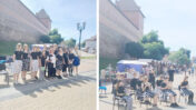 А на "Замкавым гасцінцы"...
