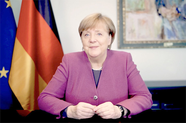 Навіны Германіі. Пра што папрасіла Меркель у апошнім відэазвароце на пасадзе канцлера