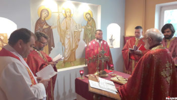 У Лідзе грэка-католікі адзначылі парафіяльнае свята