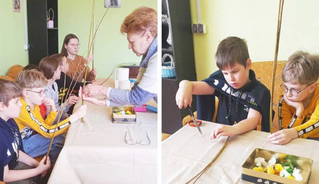 Галінка вярбы - знак вясны і адраджэння