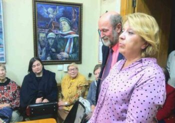 У межах падрыхтоўчых курсаў Універсітэта імя Ніла Гілевіча прайшла сустрэча з вядомай журналісткай Святланай Калінкінай