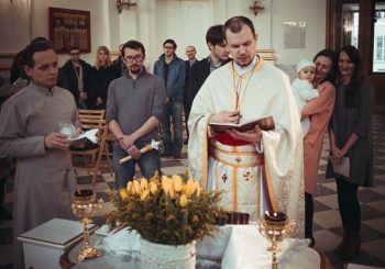 У цэнтры Варшавы гучыць малітва па-беларуску