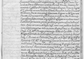 З гісторыі:  Кейданская унія 1655