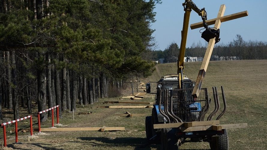 Вашынгтон Пост пра знос крыжоў у Курапатах